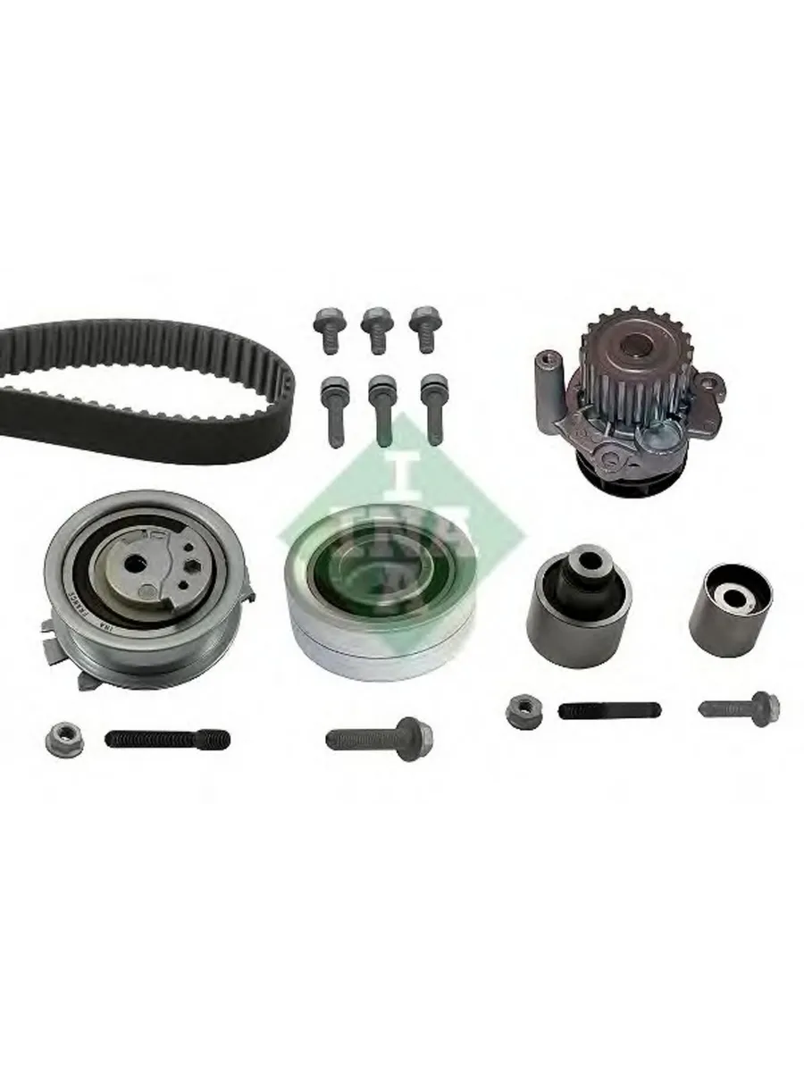 Комплект ГРМ с помпой AUDI VW 1.2 1.6 2.0TDI 2003 => (ролик INA